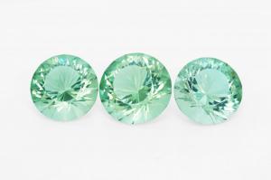 Празиолит комплект 36,13 карат