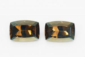 Парный Дымчатый Кварц 45.89 карат