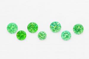 Демантоид Гранат Комплект 2,73 карата