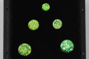 Демантоид Гранат Комплект 1.45 карат