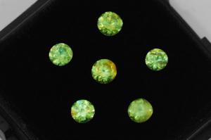 Демантоид Гранат Комплект 0.94 карата