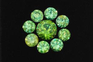 Демантоид Гранат Комплект 1.67 карат