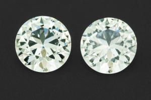 Парный Данбурит 7,44 карата