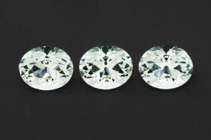 Данбурит Комплект 12,95 карат Овал