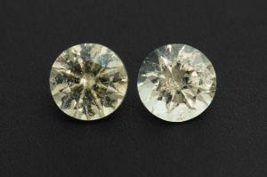 Лейко Гранат пара 2,08 карат